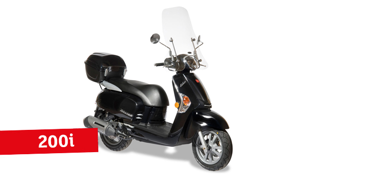 Części zamienne Kymco Like 200i czarny