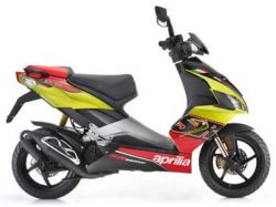 Aprilia SR 50 H2O ie+carb 2004-2009 żółty