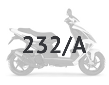 Części zamienne Piaggio NRG Power DD 2007-2017 niebieski proteo 232/A