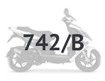 Części zamienne Piaggio NRG Power DD 2007-2017 technisch szary 742/B