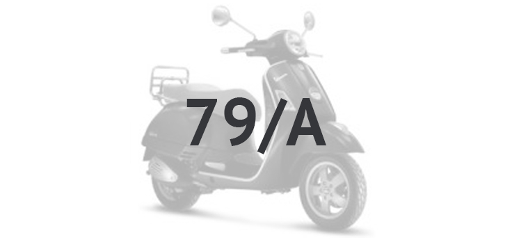Vespa GTS 250 ie 2005-2009 (z ABS) grafietczarny 79/A
