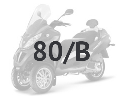 Części zamienne Piaggio MP3 300 LT Sport 2009-2014 czarny matowy 80/B