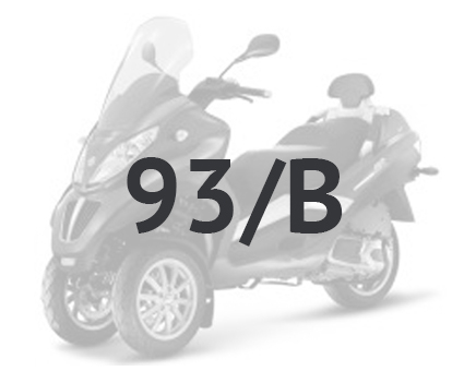 Części zamienne Piaggio MP3 300 LT Sport 2009-2014 koolczarny 93/B