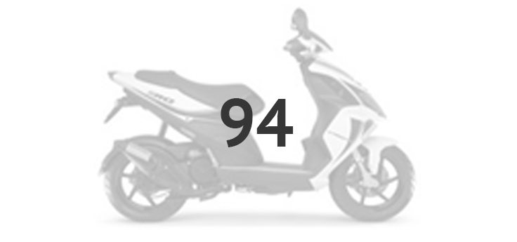 Części zamienne Piaggio NRG Power DD 2007-2017 błyszczący czarny 94