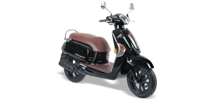 Części zamienne Kymco Like 4-suwowy czarny błyszczący like TT