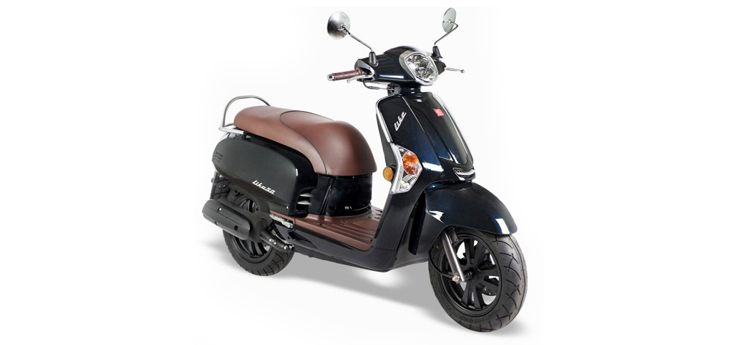Części zamienne Kymco Like 4-suwowy czarny błyszczący