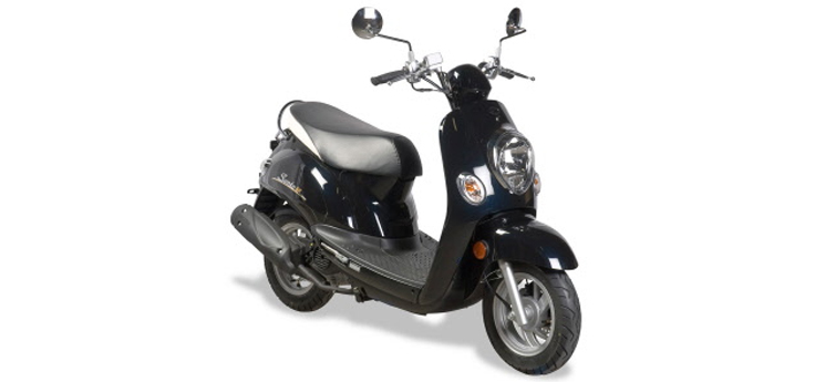 Części zamienne Kymco Sento 4-suwowy czarny błyszczący
