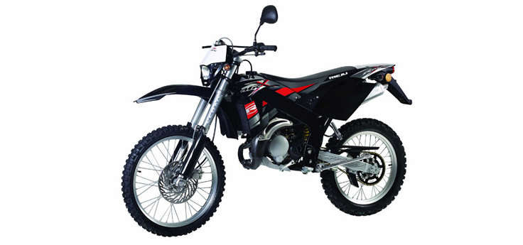 Części zamienne Rieju MRX czarny 2006 2-suwowy