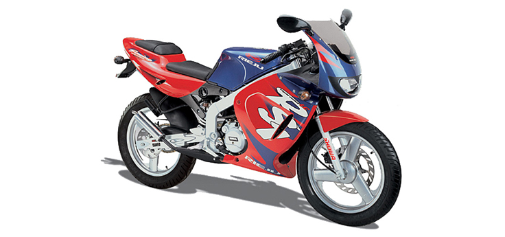 Części zamienne Rieju RS1 czerwony-niebieski 2001 2-suwowy