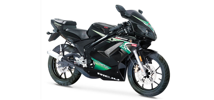 Części zamienne Rieju Rs2 racing czarny 2010 2-suwowy