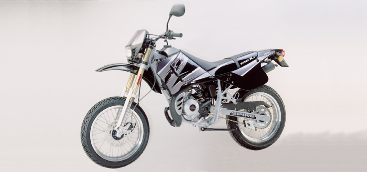 Części zamienne Rieju Spike sport czarny 2004 2-suwowy