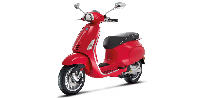 Parts Vespa Sprint 4-suwowy 2V 25km/h czerwony dragon 894