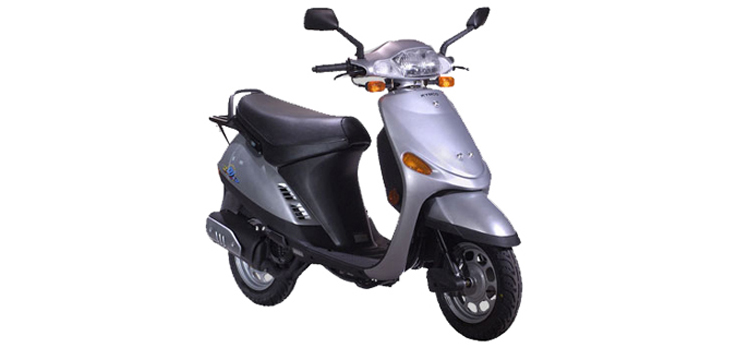 Części zamienne Kymco DJ 2-suwowy srebrny
