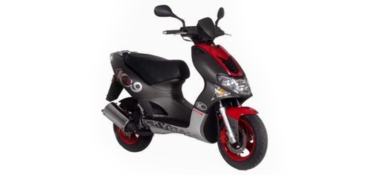 Części zamienne Kymco Super9 2t LC o.m czarny matowy-czerwony