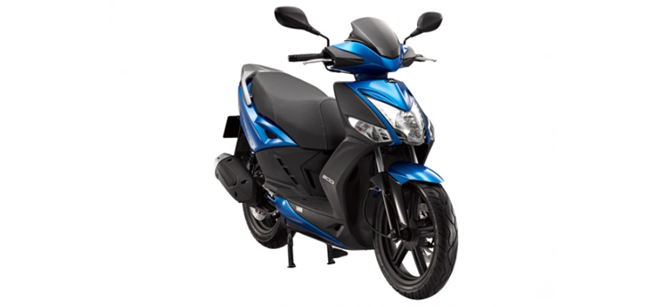 Części zamienne Kymco Agility 16'+ 4t matowy metaliczny niebieski 50cc