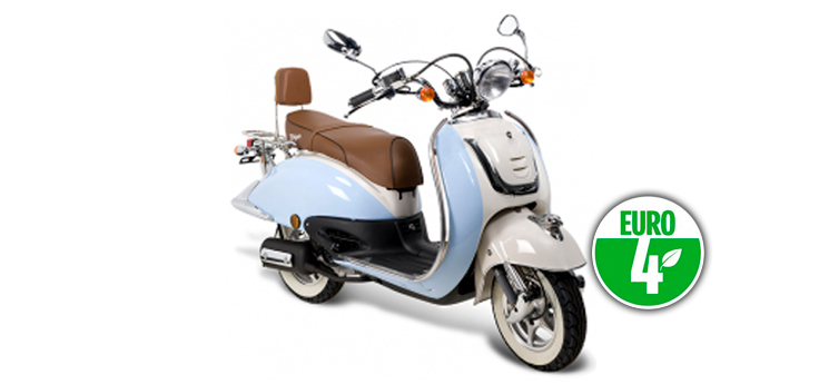 Części zamienne Benda Retro Euro4 niebieski/ biały