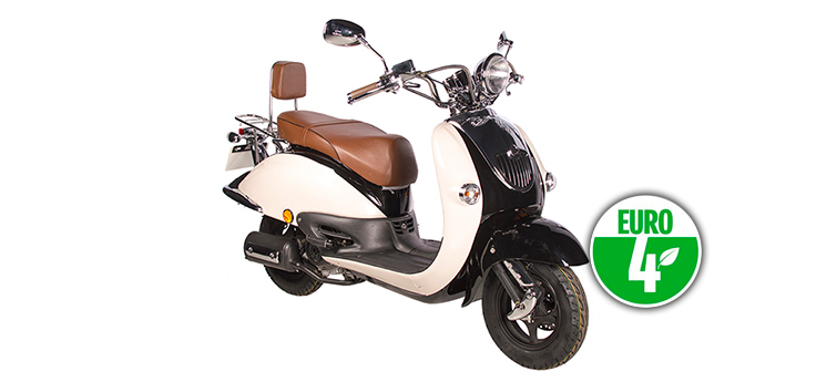 Części zamienne Benzhou Grande retro GT 2 Euro4 czarny/biały