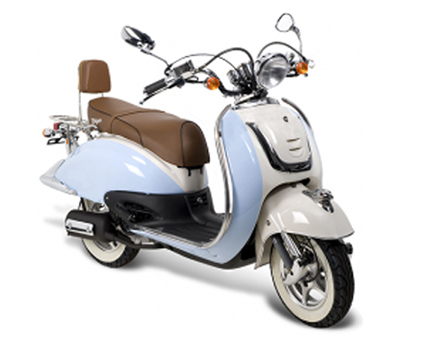 Części zamienne Benzhou Retro niebieski biały