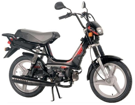 Części zamienne Beta Cyclo 45km/h czarny 2007 2-suwowy