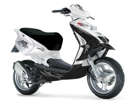 Części zamienne Beta Ark-tribe AC biały 2009 2-suwowy