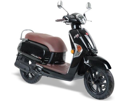 Części zamienne Kymco Like 4-suwowy czarny błyszczący like TT