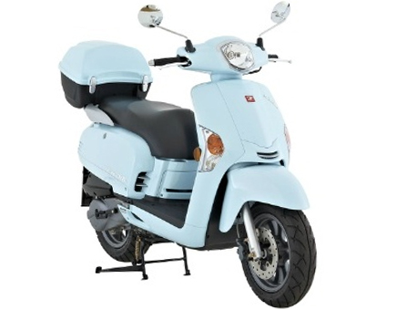 Części zamienne Kymco Like 4-suwowy jasny niebieski