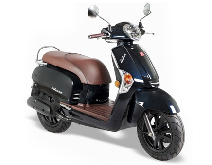 Części zamienne Kymco Like 4-suwowy czarny błyszczący