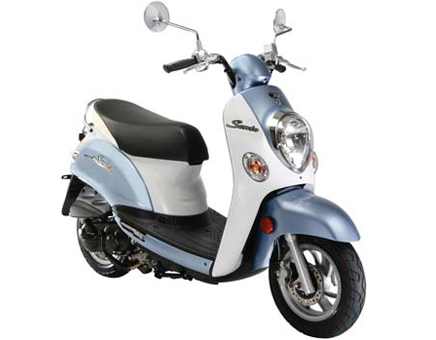 Części zamienne Kymco Sento 4-suwowy niebieski