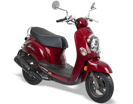 Części zamienne Kymco Sento 4-suwowy czerwony