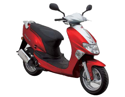 Części zamienne Kymco Vitality 2-suwowy czerwony