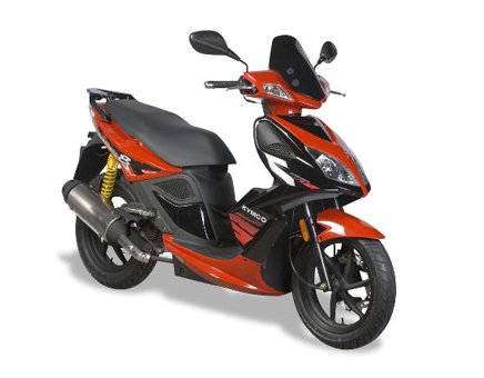 Części zamienne Kymco Super8 4-suwowy (2007-2009) czerwony czarny