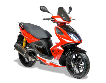 Części zamienne Kymco Super8 4-suwowy 2009> czerwony