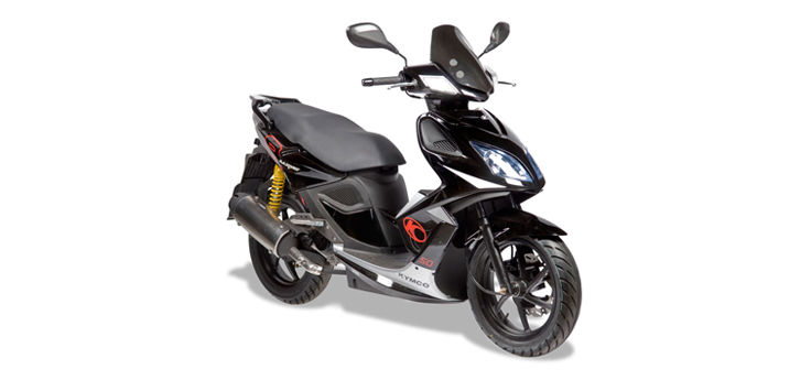 Części zamienne Kymco Super8 4-suwowy 2009> czarny