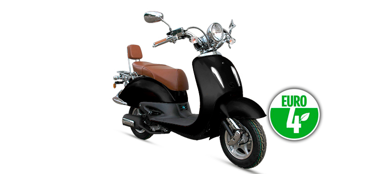 Części zamienne Rover Classic matowy czarny Euro4