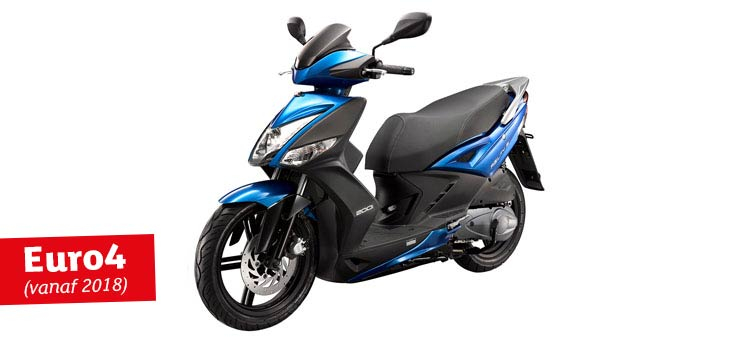 Części zamienne Kymco Agility 16'+ 4-suwowy iniekcja Euro4 matowy niebieski