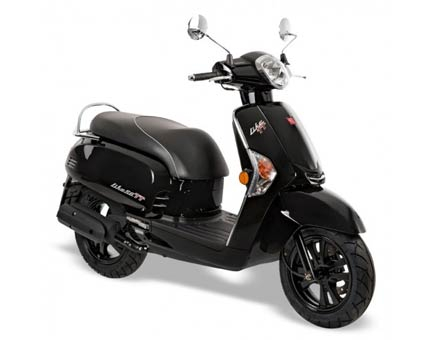 Części zamienne Kymco Like TT 4-suwowy czarny błyszczący 2015