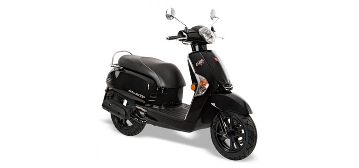 Części zamienne Kymco Like TT 4-suwowy czarny błyszczący 2015