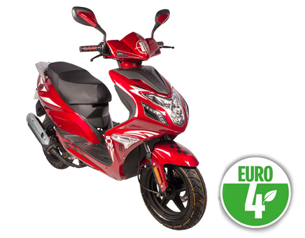 Części zamienne AGM R8 metaliczny czerwony Euro4