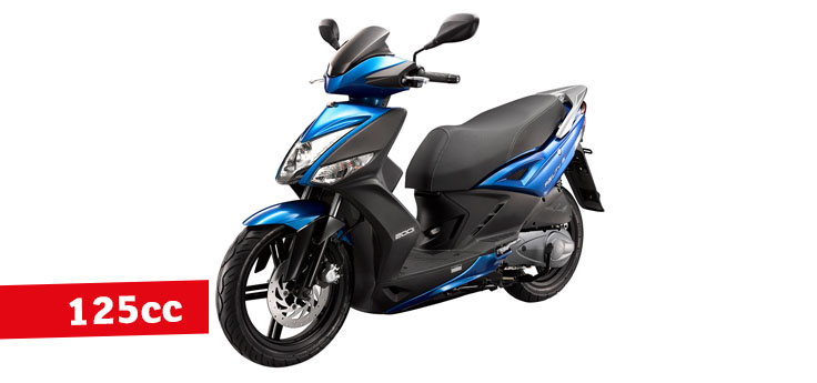 Części zamienne Kymco Agility 16+ 4-suwowy 125cc matowy metaliczny Light niebieski