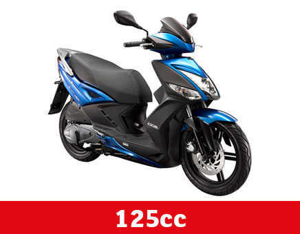 Części zamienne Kymco Agility 16+ 4-suwowy 125cc matowy metaliczny Light niebieski