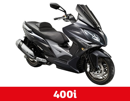 Części zamienne Kymco Xciting 400i matowy czarny