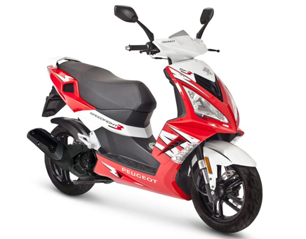 Części zamienne Peugeot Speedfight 3 4-suwowy czerwony