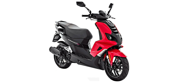 CzÄĆci zamienne Peugeot Speedfight 4 4-suwowy czerwony czarny
