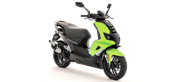 Części zamienne Peugeot Speedfight 4 LC czarny zielony