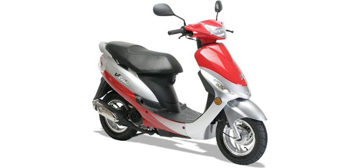 Części zamienne Peugeot V-clic czerwony