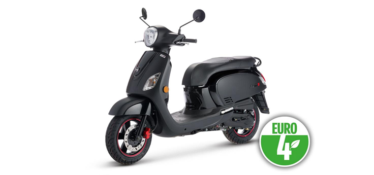 Części zamienne SYM Fiddle III Euro4 matowy czarny (BK-007U/BK-5560S)