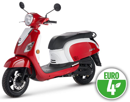 Części zamienne SYM Fiddle III Euro4 czerwony/biały (R-086/WH-006)