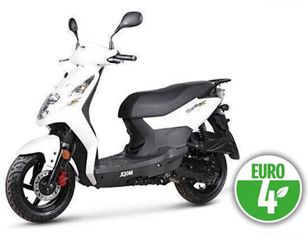 Części zamienne Sym Orbit II Euro 4 biały