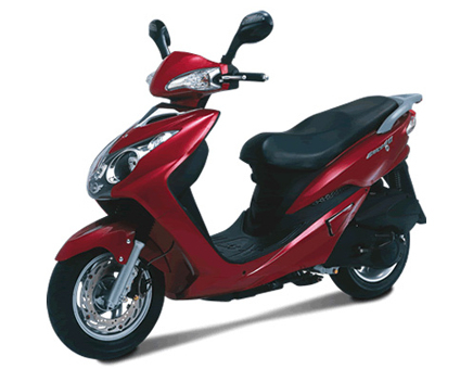 Części zamienne Sym VS 125 Euro3 czerwony (R-8188)
