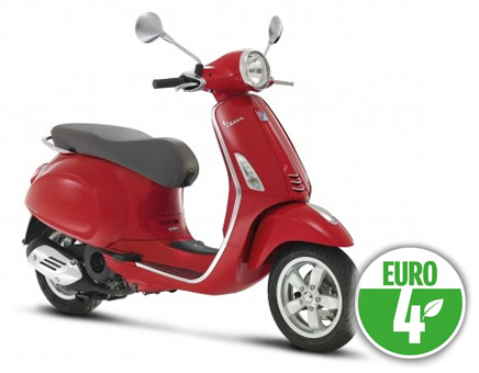 Części zamienne Vespa Primavera 4-suwowy 3V (Euro4 iniekcja IGET) czerwony Dragon 894